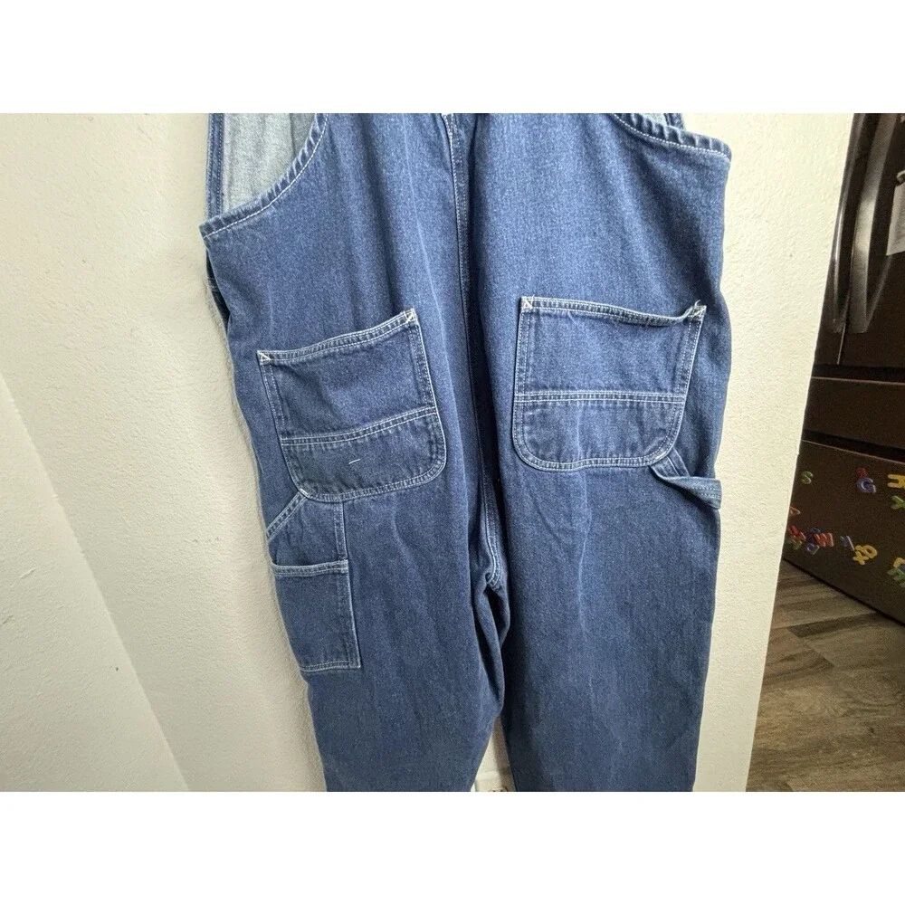 Carhartt Loose-Fit Denim Bib Overalls Men’s  38x28